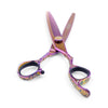 Sozu Ball Tip Dog Grooming Scissor Rainbow Duo