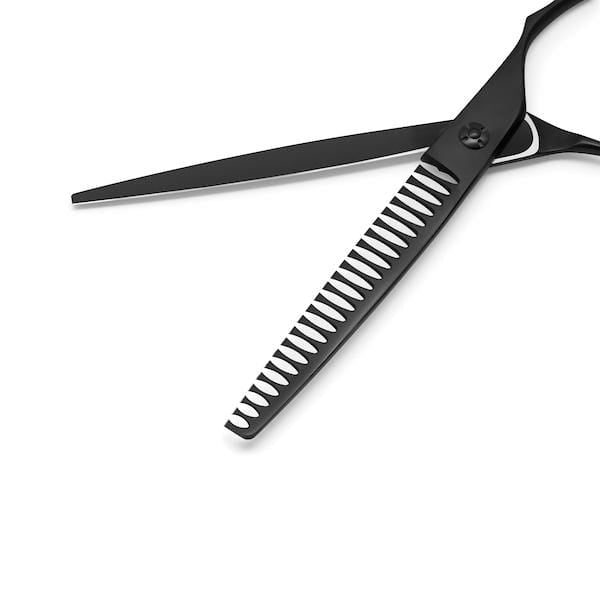 2020 Matsui Matte Black 24 Tooth Texturising Scissor (2166706798665)