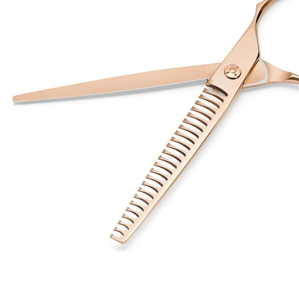 Matsui Dog Grooming Rose Gold 24 Tooth Texturising Scissor - Grooming  Scissors Direct USA