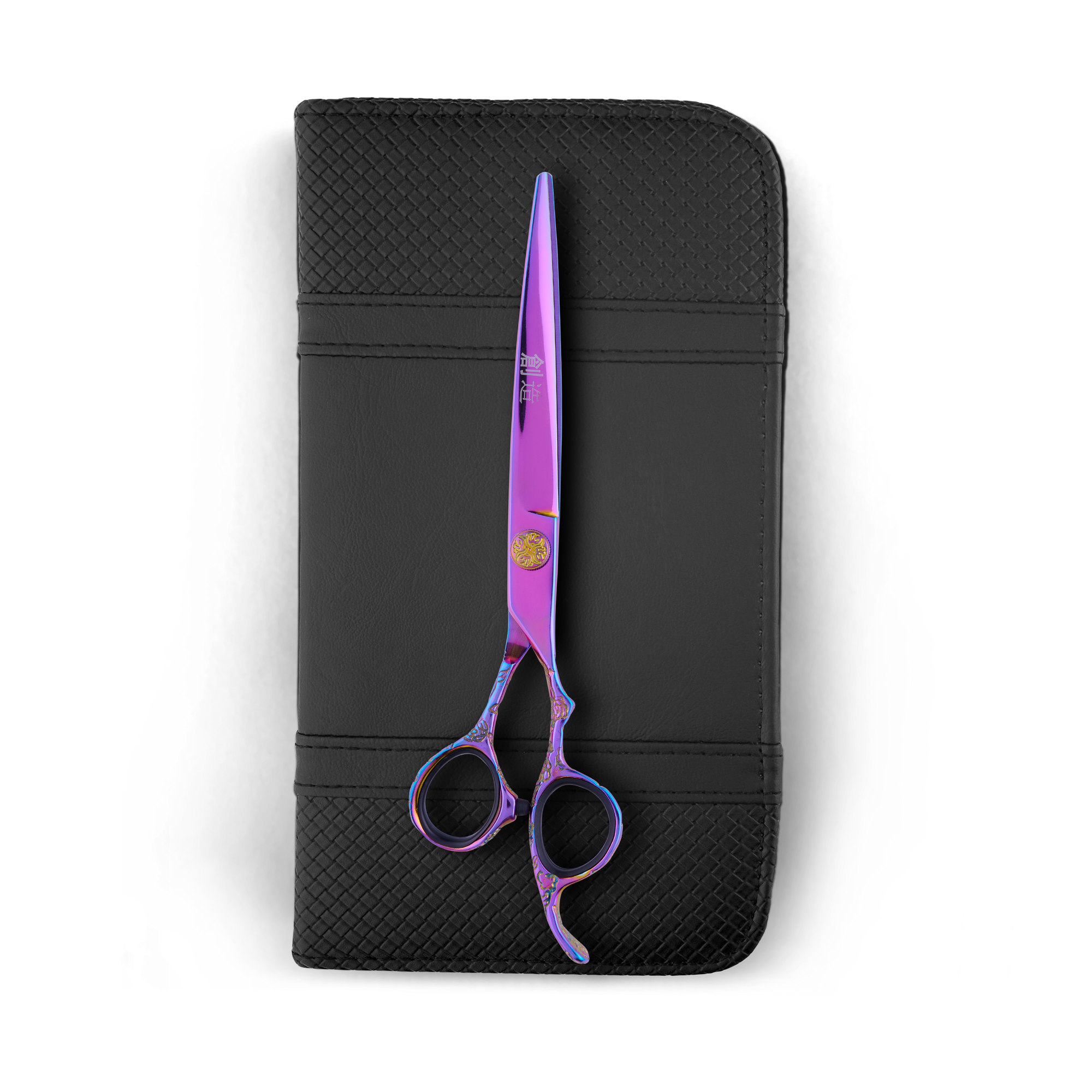 Sozu Curved Cutting Scissor Rainbow